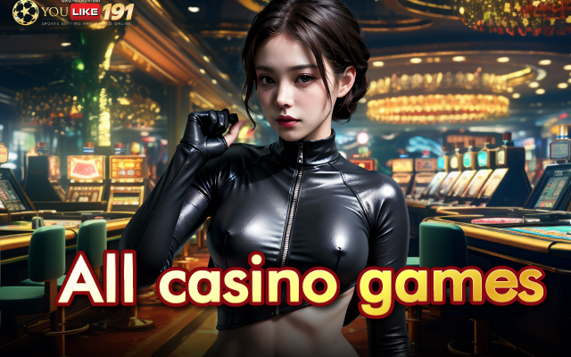 All casino games